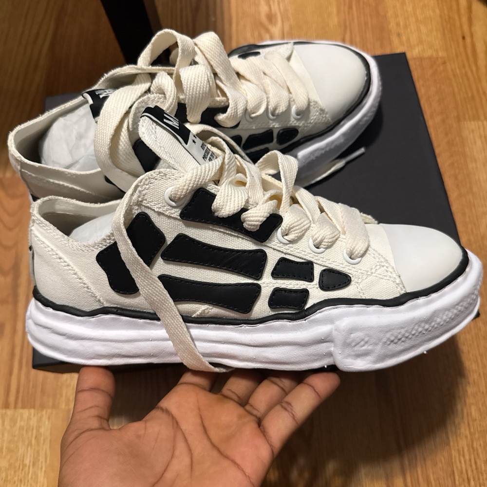 Miharayasuhiro Black and White Sneakers